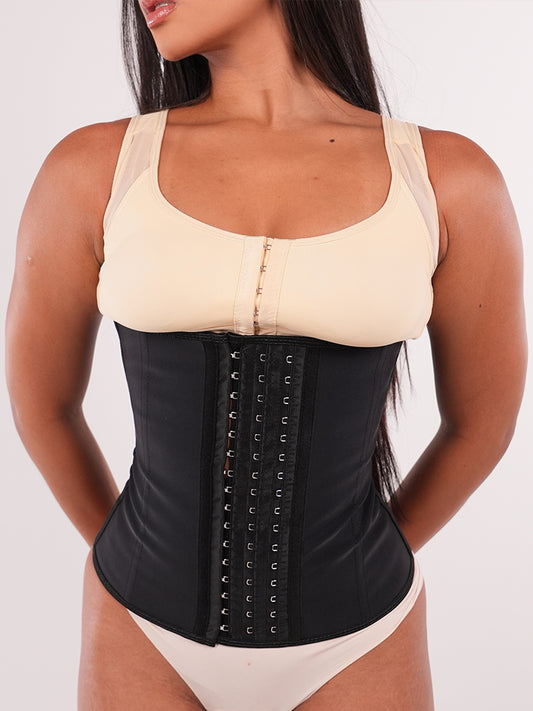 Cinturilla-Clasica-de-Priko-Fajas-en-Negro-detalle-frontal