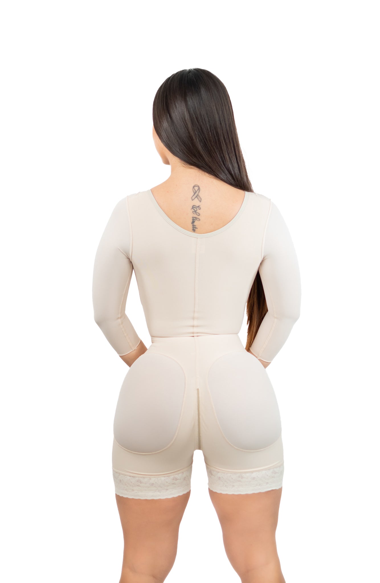 Faja con sujetador con mangas